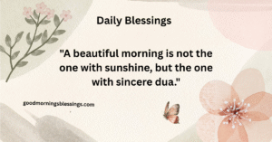 Daily Blessings